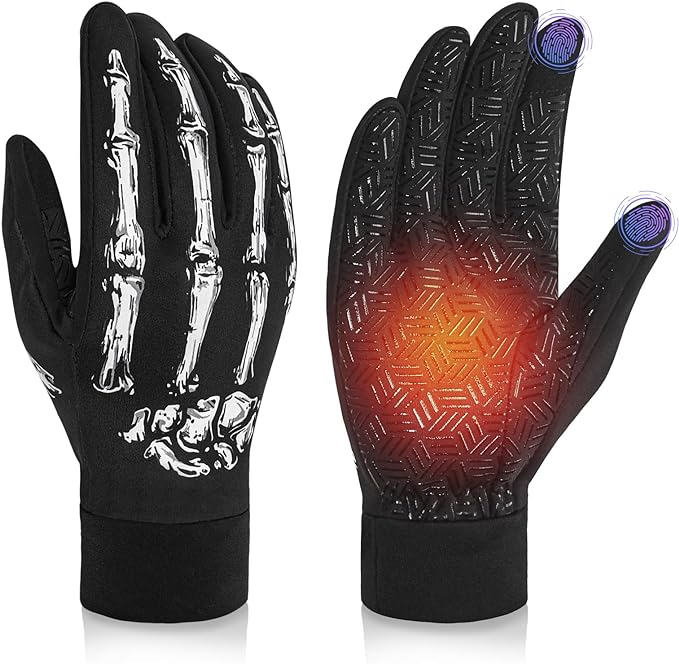 RIGWARL Gloves for Cool&Cold Weather Waterproof, Winter Gloves for Men Women Touch Screen