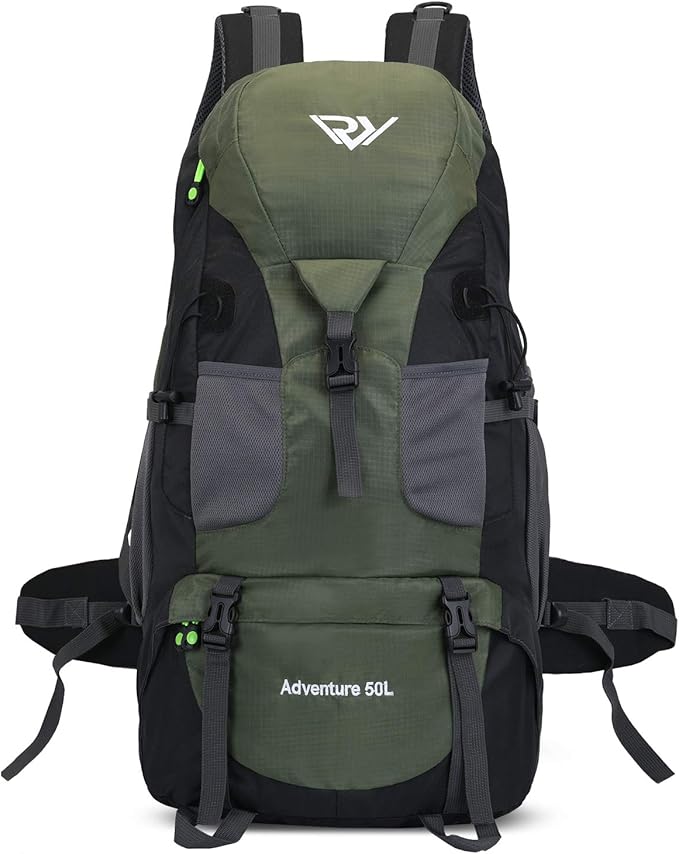 Hiking Backpack, 50l Camping Lightweight Bag for Outdoor