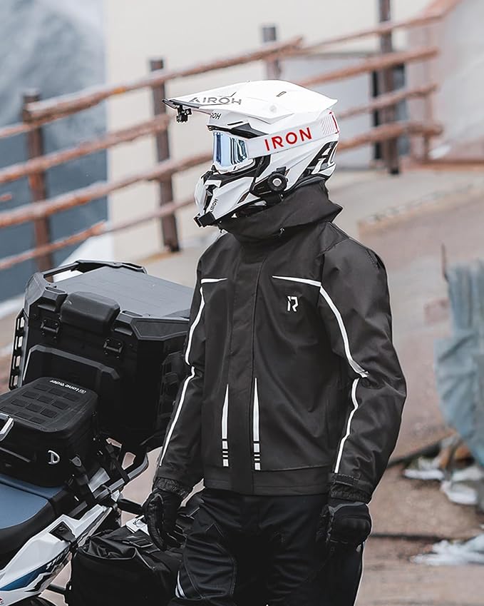Rain Suit, Rain Gear for Men & Women Waterproof Jacket and Pants Breathable Reflective Raincoat for Motorcycle, Fishing, Golf