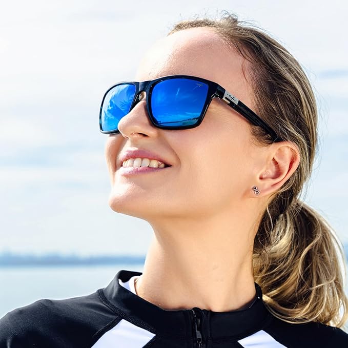 INFI Fishing Polarized Sunglasses for Men Driving Running Golf Sports Glasses Square UV Protection Designer Style Unisex