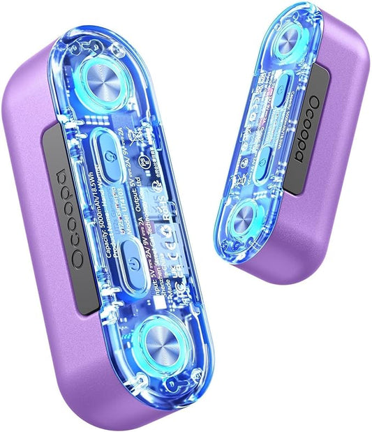 OCOOPA Hand Warmers Rechargeable 2 Pack, Magnetic Electric Handwarmer, 4 Levels Heat Up to 136℉, USB-C Portable Charger 10000mAh, Raynauds, Golf, Tech Gifts for Men, UT2s(MagTwins)