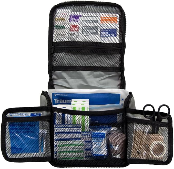 Pac-Kit Trailblazer 3 Outdoor First Aid Kit for Hiking, Camping and Outdoor Travel, 108 Pieces