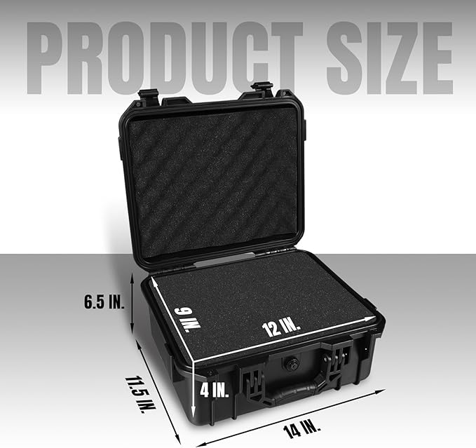 14x 11.5x 6.5 Inch Hard Case
