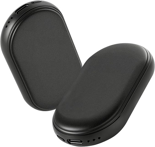 Magnetic Hand Warmers Rechargeable 2 Pack AI Smart Chips 3 Heat Settings Fast Heating, Portable Pocket Heater, Up to 8Hrs Warmth, Travel Essentials for Outdoor Camping, Gifts for Women Men