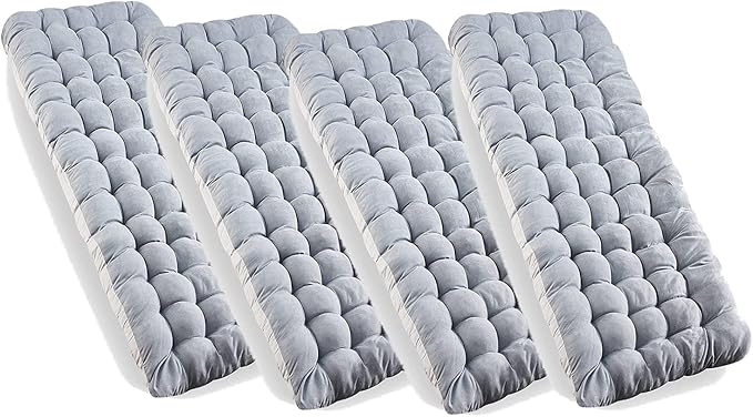 Zone Tech Camping Cot Mattress Pad Premium Quality Outdoor Comfortable Thicker Cotton Sleeping Cot Lightweight Waterproof Bottom Pad Mattress for Adult, Kid
