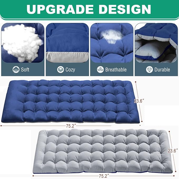 LILYPELLE Portable Folding Camping Cot, Adjustable 4-Position Adults Reclining Chaise with Pillow, Outdoor Portable Lounge Chair Sleeping Cot for Camping, Pool, Beach, Patio