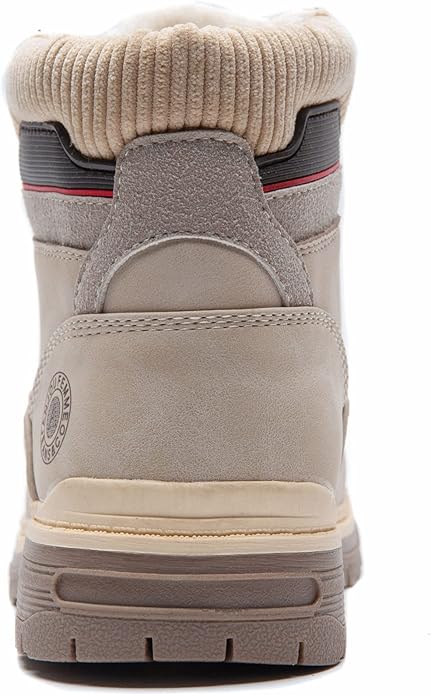 ANJOUFEMME Work Hiking Boots for Women Waterproof - Womens Outdoor Ankle Boots Lightweight Snow Winter Boots for Trekking Walking