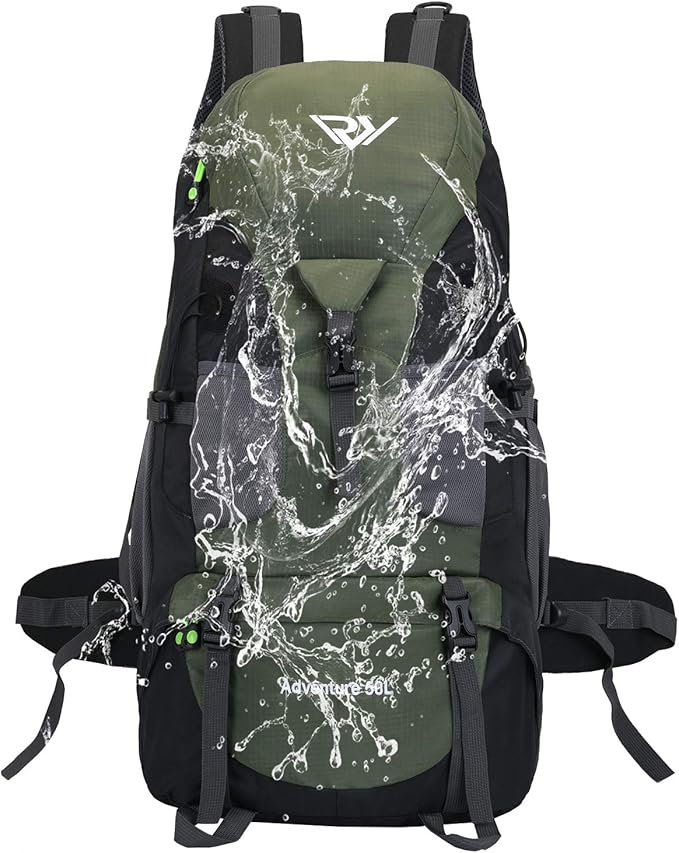 Hiking Backpack, 50l Camping Lightweight Bag for Outdoor
