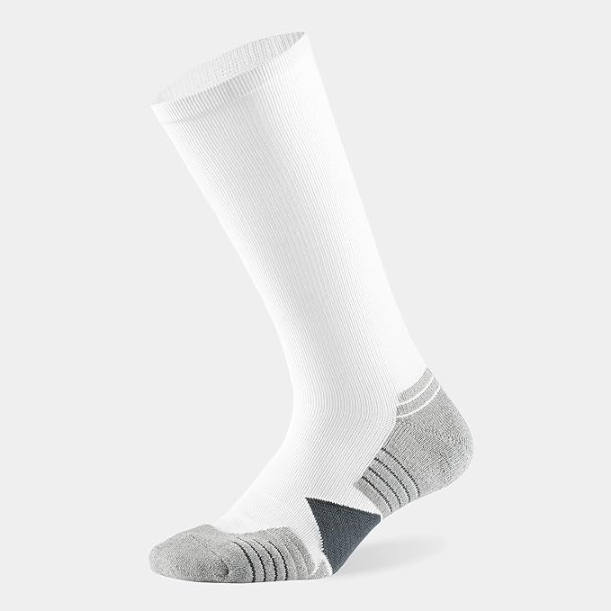 WANDER 3-6 Pairs Men's Athletic Run Cushion Over-the-Calf Tube Socks