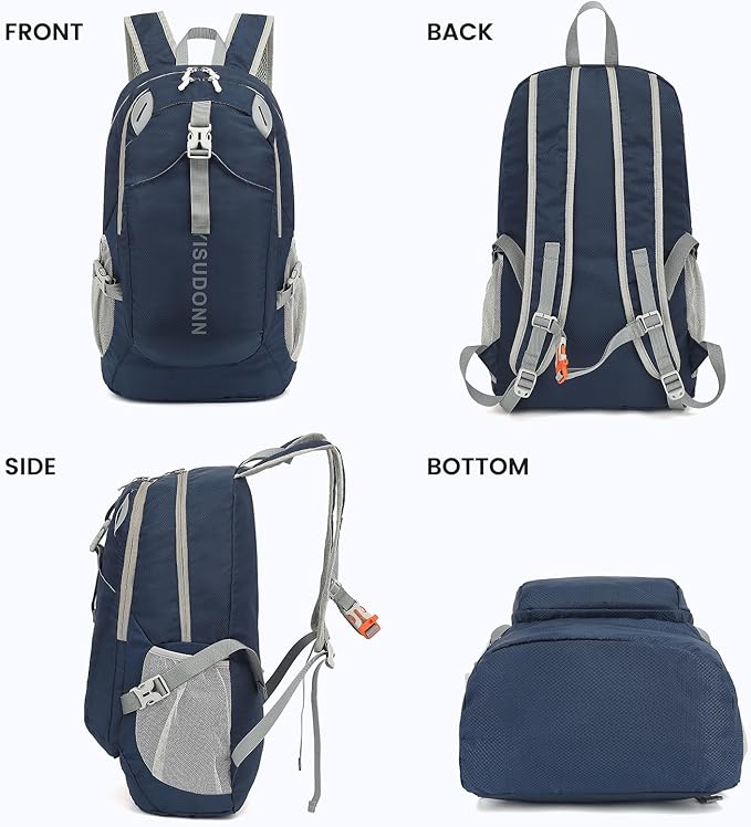 Hiking Backpack, 30L Lightweight Camping Water Resistant Large Hiking Bag Outdoor Travel Daypack for Men Wome