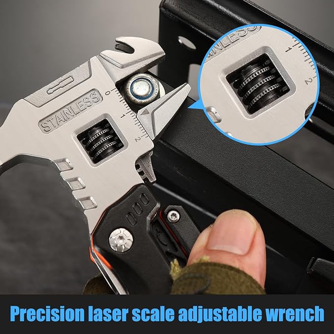 18 in 1 Multitool,Blue,Professional Stainless Steel Multitool Pliers with Replaceable Alloy Steel Blades Wire Cutters,Bottle Opener,Apply to Survival,Camping & Hunting,for Father's Day gift