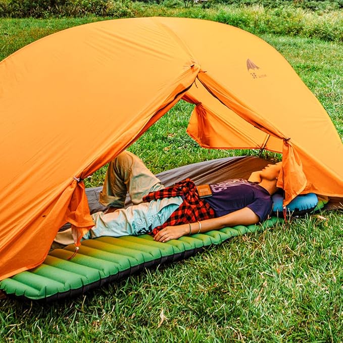 Gear Doctors Camping Pads Self Inflating Ultralight Apollo air 4.3-5.2 R Insulated Camping mats 1.5-3.3 in Must Haves Inflatable Foam air Sleep mat self Inflating air Mattress for Camping cot