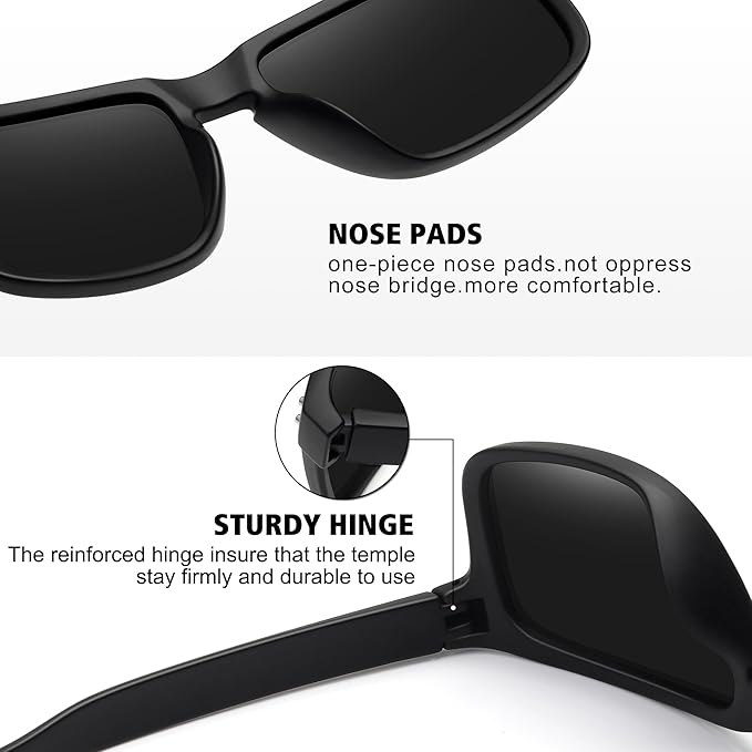 MEETSUN Polarized Sunglasses for Men Women Sports Driving Fishing Glasses UV400 Protection