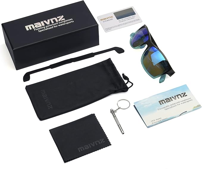 Floating Polarized Fishing Sunglasses for Men UV Protection Fishing Glasses Boating Kayaking Water Sport Glasses