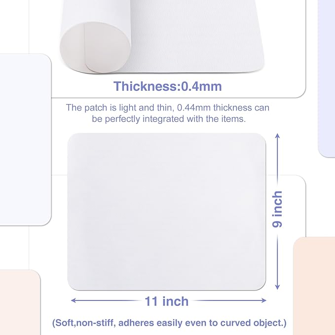 Canvas Repair Patch 9×11 Inch 3Pcs Waterproof Self-Adhesive Fabric Repair Patch for Tents,Boat Cover,Pop Up Canopy,Patio,Bags,Car Seats,Sofas,Furniture Cover(Beige Grey)