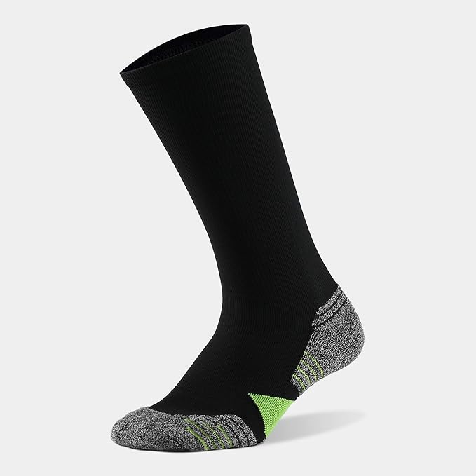 WANDER 3-6 Pairs Men's Athletic Run Cushion Over-the-Calf Tube Socks