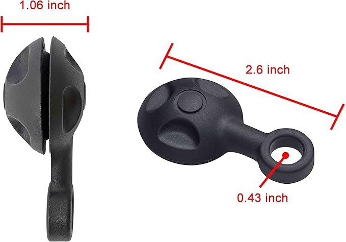 ORXPLUS TOOLS 4 PCS Tarp Grabbers, Tarp Clip, Plastic Grommets for Outdoors Camping Farming Garden Tarps