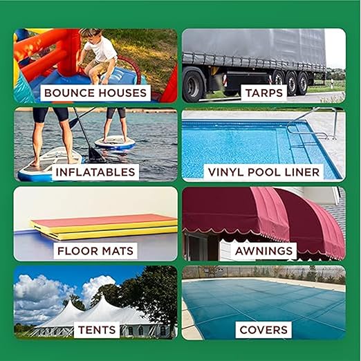 HH-66 Toluene Free Vinyl Cement, 16 oz. can - Vinyl Adhesive, Cement Glue, Repair Glue, Inflatables, Pool Liner, Tarps, Tents, Awnings, Mats, Covers, Waterproof, High Strength, RH Adhesives