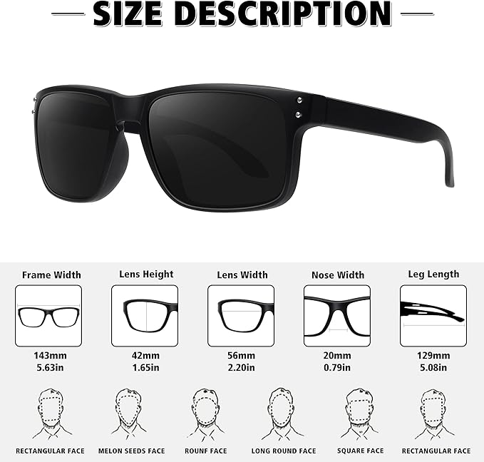 MEETSUN Polarized Sunglasses for Men Women Sports Driving Fishing Glasses UV400 Protection