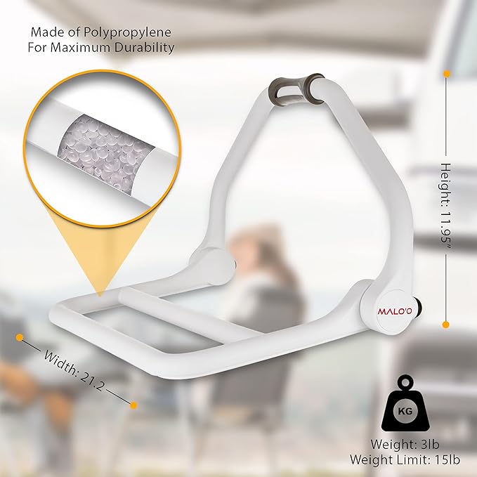 Malo'o Portable Drying Rack – Perfect for Wetsuit Drying, Camping, Fishing & Scuba Gear. The Heavy Duty Hangers Have 2 Drying Bars for Wet Suits or Hockey Gear and can Hang Off The Side View Mirror