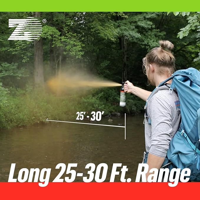 VEXOR Outdoorsman 9.2 oz. Pepper Spray 25-Foot Range for Ultimate Protection from Zarc