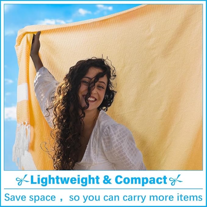 Oversized Turkish Beach Towel Blanket XXL Cotton Sandproof Towels Boho Woven Extra Large Big Sand Free Giant Throw Blankets Huge Quilt XL Picnic Camping Necessities Cloud for Adult Gifts