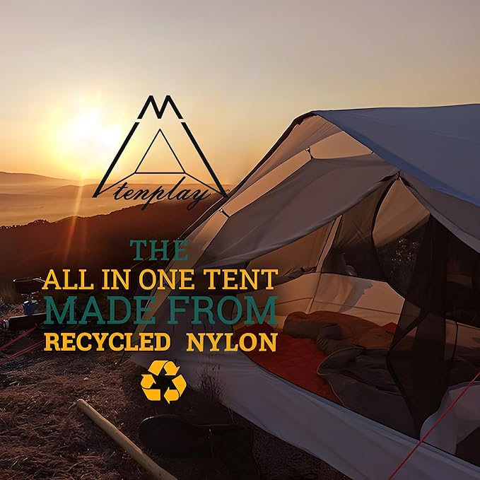 Camping Tent, Easy Setup, 1-2-8-10 Person Waterproof and Portable Tent for Camping Hiking Outdoor