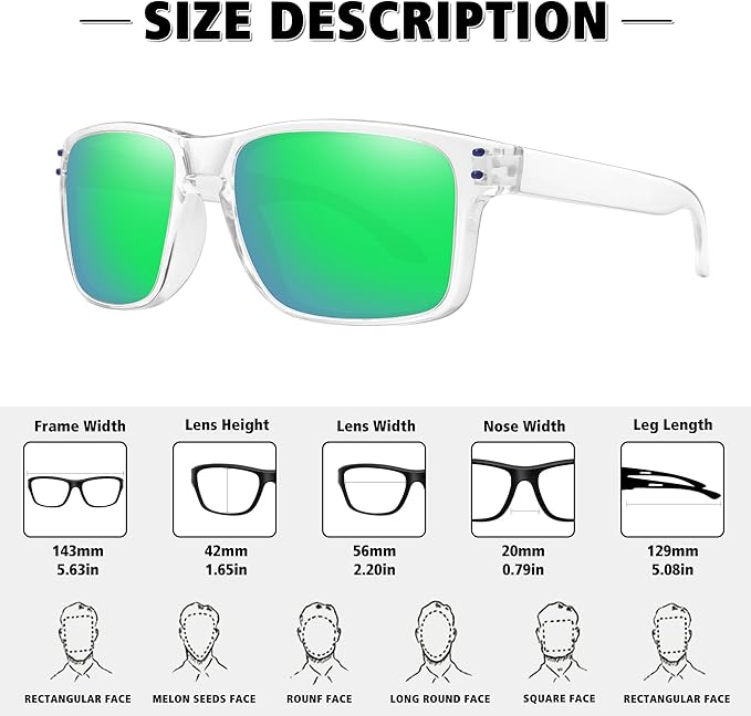 MEETSUN Polarized Sunglasses for Men Women Sports Driving Fishing Glasses UV400 Protection