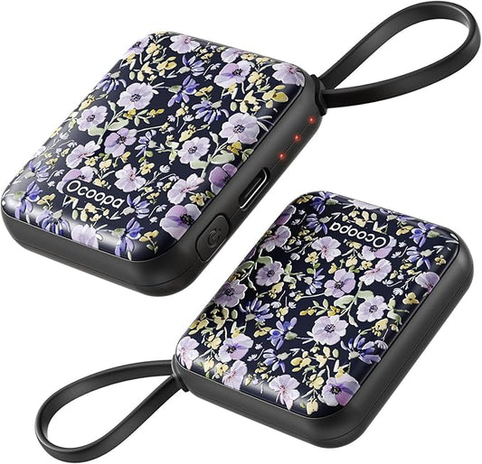 OCOOPA Hand Warmers Rechargeable - Stylish Electric Handwarmers, 2S Heating Heated Gloves for Women, Handheld Heater Portable, UL Certified, Christmas Essentials, Unique Gifts, UT5 Nano