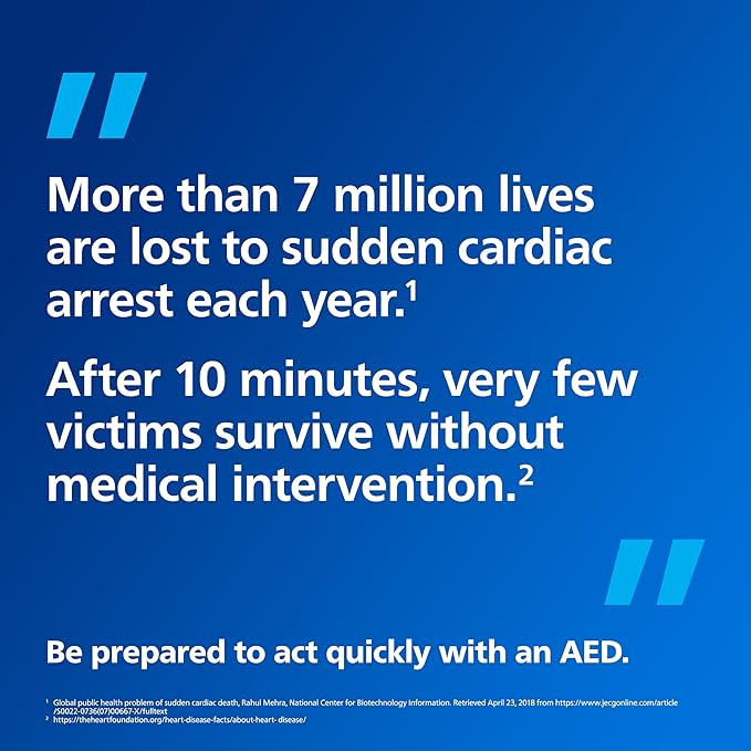 Philips HeartStart Home AED Defibrillator with Slim Carry Case, M5068A-C01