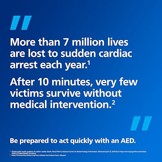Philips HeartStart OnSite AED Defibrillator, Value Package M5066A-C02VPB