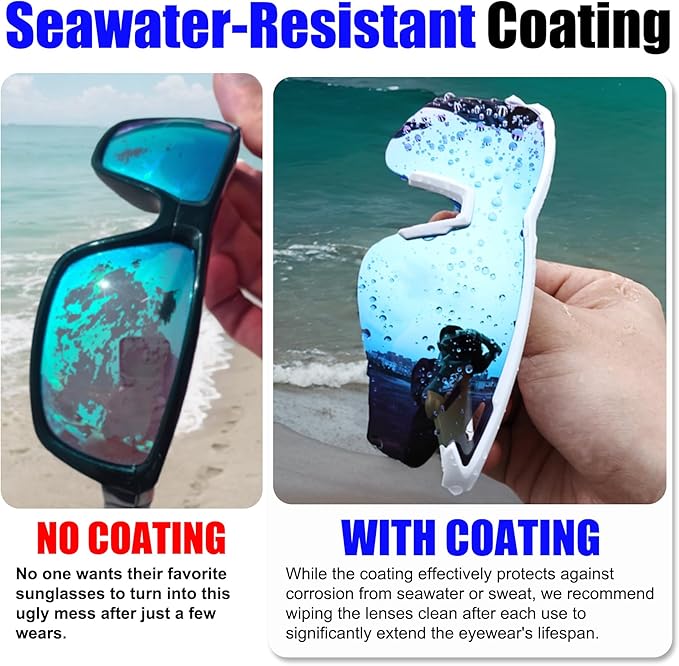 Polarized Sports Sunglasses for Men Women,Wrap Around Sun Glasses for Running Cycling Baseball Fishing Golf Hiking