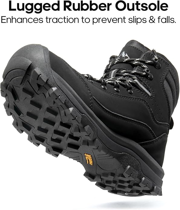 NORTIV 8 Women's Hiking Boots Waterproof Trekking Camping Trail Backpacking Boots for Outdoor