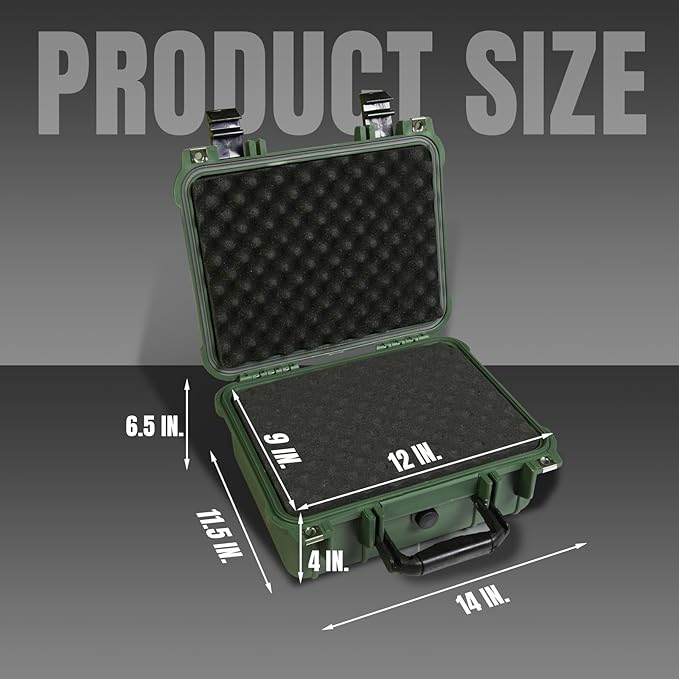 14x 11.5x 6.5 Inch Hard Case