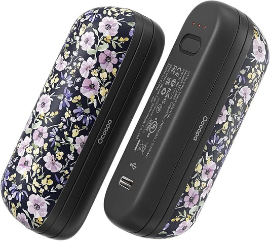 OCOOPA 2 in 1 Magnetic Rechargeable Hand Warmers, UT2s Mini Electric Handwarmers 2 Pack, Split USB-C, Reusable Portable Pocket Heater, Raynauds, Golf, Christmas, Tech Gifts for Women Men