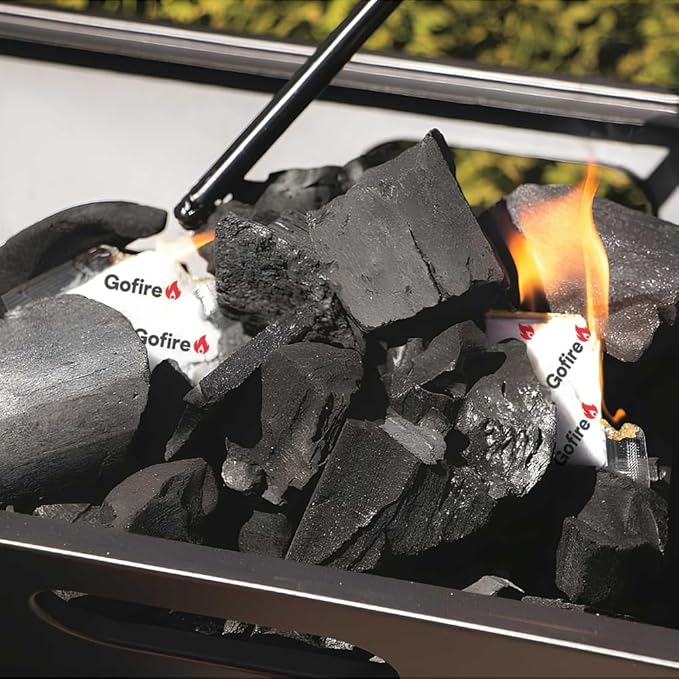 Travel Fire Starter for Camping, Hiking, Backpacking | Uses: Grill, Campfire, Fireplace, Wood Stove | All Purpose, Portable, Waterproof | Heat During Cold Rain & Snow | 50 Pieces