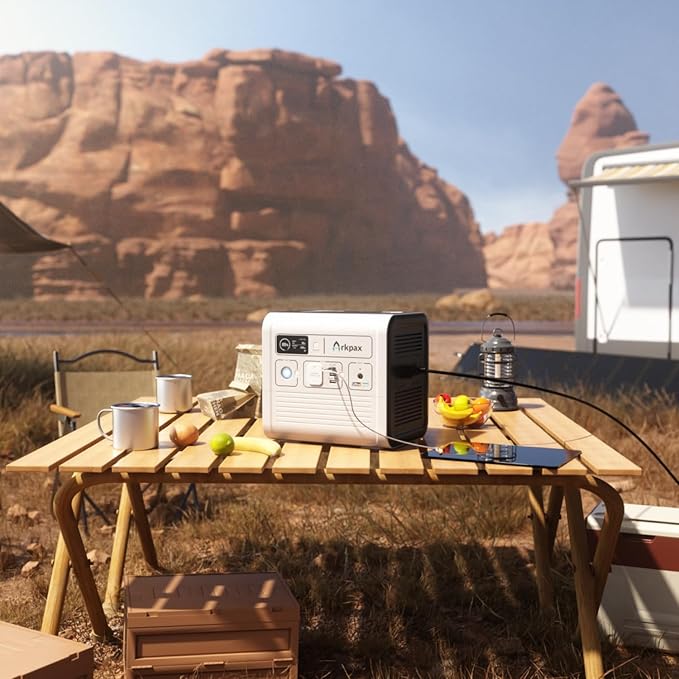 Power Station for Extreme Weather - Titan Solar Generator 1051Wh, 1200W Pure Sine Wave, 3 Fast Charging Solutions, Portable Power Station for Camping, RVs, Travel, Home Backup