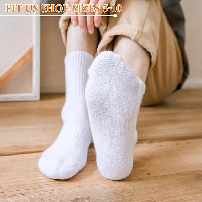 VoJoPi Wool Socks for Women Thermal and Warm Hiking Socks Winter Thick Cozy Cushion Boot Work Socks 5 Pairs