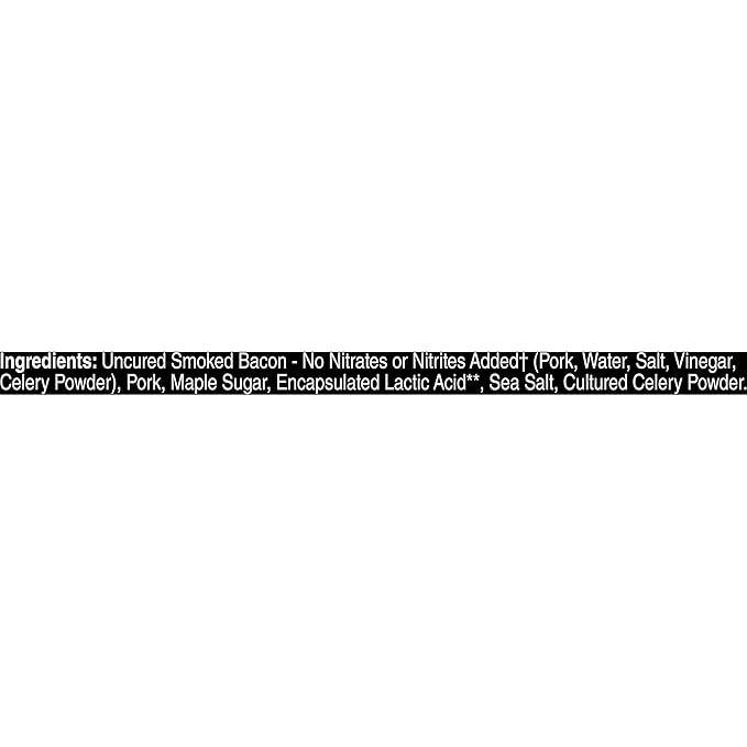 EPIC Uncured Bacon Protein Bars, Paleo Friendly, 12 ct, 1.5 oz Bars
