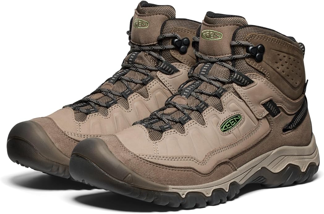KEEN Men's Targhee 4 Mid Height Durable Comfortable Waterproof Hiking Boots