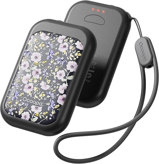 OCOOPA Magnetic Rechargeable Hand Warmers 2 Pack, Card-Style Electric Hand Warmer 5000mAh, Pocket Portable Hands Heater, UL Certified, 3 Heat Settings, Tech Gifts for Men, Purse Must Haves, UT4 Young