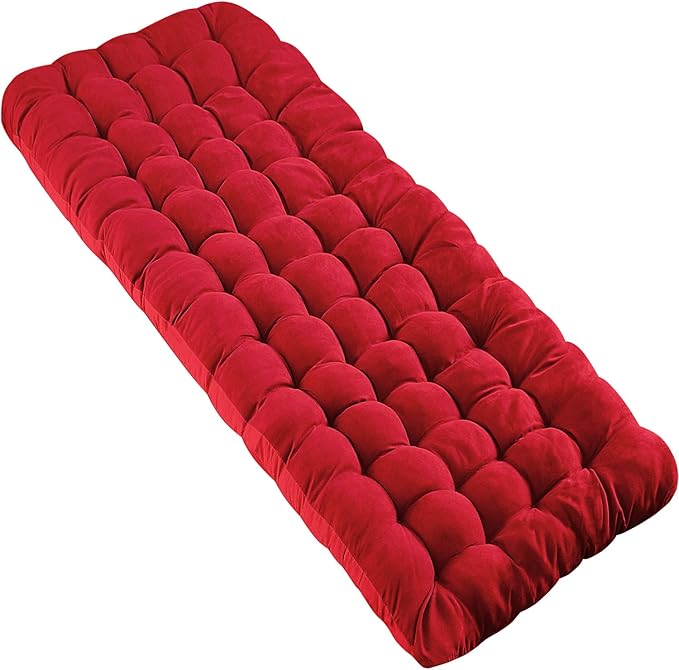 Zone Tech Camping Cot Mattress Pad Premium Quality Outdoor Comfortable Thicker Cotton Sleeping Cot Lightweight Waterproof Bottom Pad Mattress for Adult, Kid