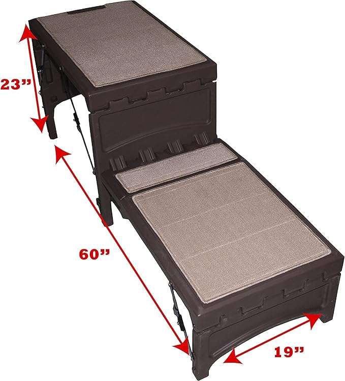 Pet Gear Free Standing Pet Ramp for Cats and Dogs, No Assembly Required, Easy Fold for Storage or Travel, Portable, Available in 6 Models