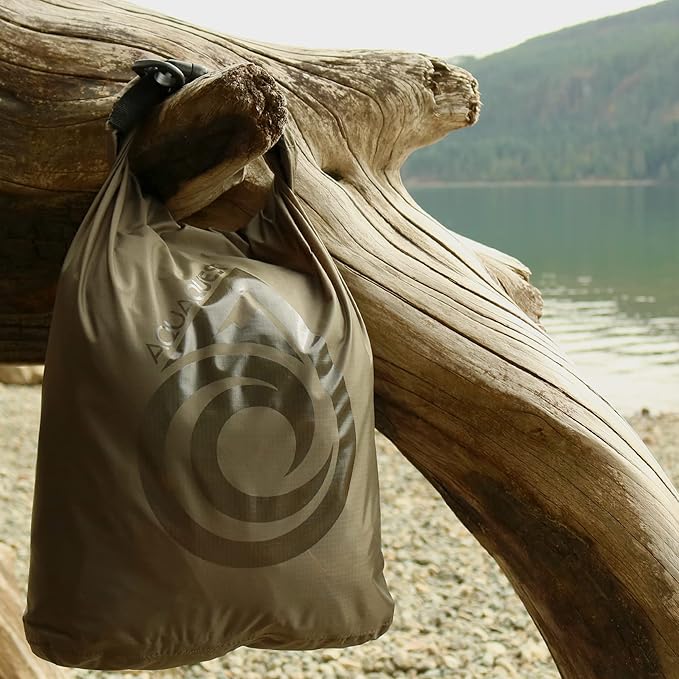 AquaQuest Rogue Dry Bag – 30L Olive Drab – 100% Waterproof Roll Top – Survival Dry Bag