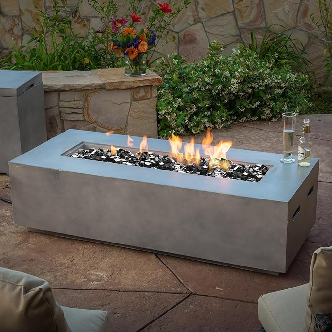 Fire Glass 20lbs, 1/2 Inch Black Reflective Firepit Glass for Propane Fire Pit Table, Fireplace Rocks, High Luster and Heat Resisitant