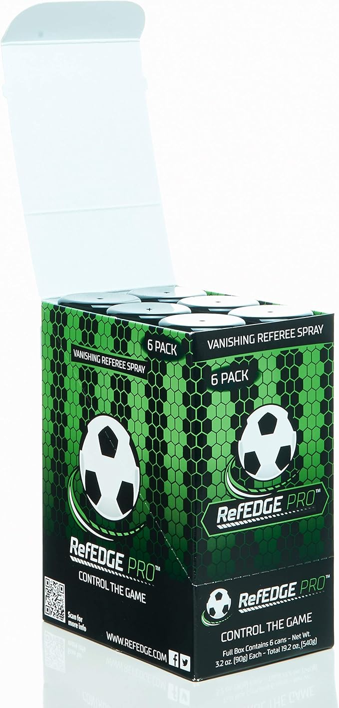 6-Pack - RefEDGE PRO Vanishing Referee Spray 3.2 oz