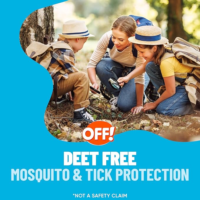 OFF! Insect Repellent Lotion for Adults & Kids, Fragrance-Free Bug Repellent for Everyday Protection from Mosquitoes and Ticks, 3.8 oz