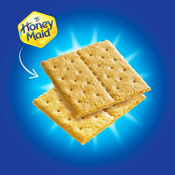 HONEY MAID Graham Crackers, Lunch Snacks, Bulk Snacks, 12 - 14.4 oz Boxes