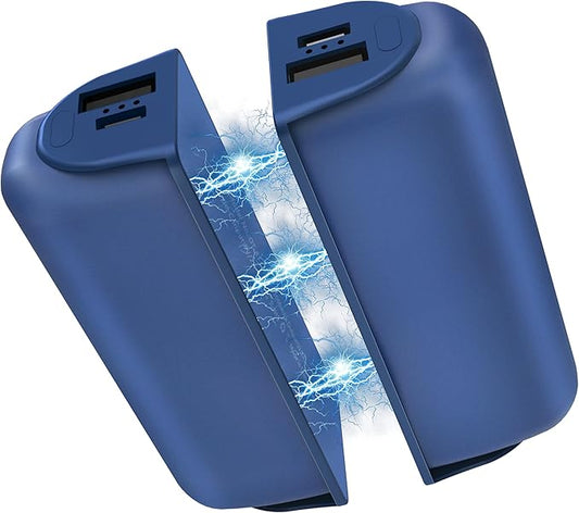 Hand Warmers Rechargeable 2 Pack,10000mAh Split-Magnetic Electric AI Handwarmer Power Bank,3 Levels, Camping,Hunting in Winter