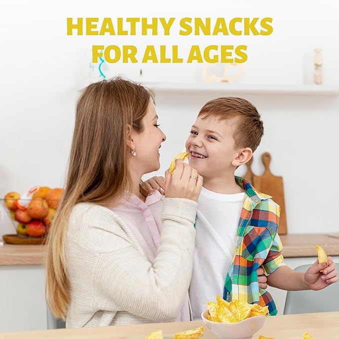 DARLAC FARMS Freeze Dried Mango Slices, Pack 6, No Sugar Added, Healthy Fruit Snacks for Kids, Adults & All Ages, Premium Organic Crispy Crunchy Snacks, Tea, Baking, Smoothie, Yogurt, 2 Oz Each